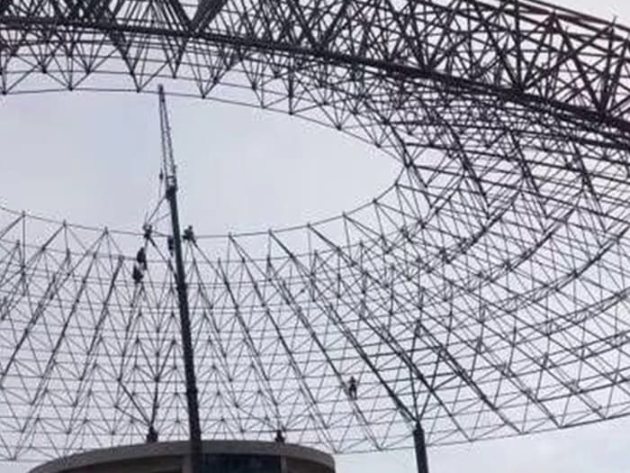 邛崃篮球馆球形网架厂家价格